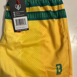 BL101 Kids Yellow Shorts